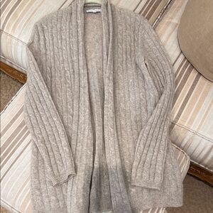 White + Warren Cashmere Cardigan - Beige